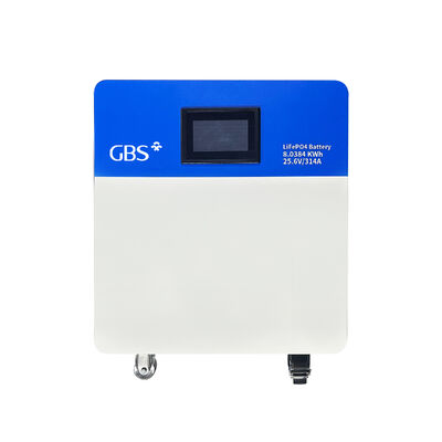 ভালো দাম GBS LiFePO4 গভীর চক্র রিচার্জেবল লিথিয়াম ব্যাটারি 25.6V 314Ah 8kWh স্প্লিট ক্যান যোগাযোগ মেঝে স্থায়ী 5 বছরের ওয়ারেন্টি 6000 অনলাইন